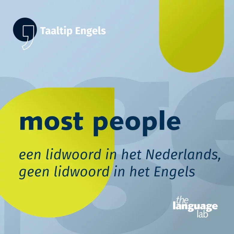 Taaltip Engels